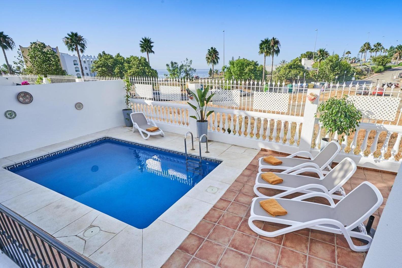 Villa Pura - Private Jacuzzi & Heated Pool Нерха Екстер'єр фото