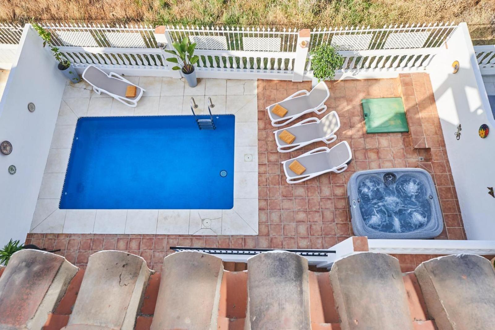 Villa Pura - Private Jacuzzi & Heated Pool Нерха Екстер'єр фото